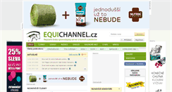Desktop Screenshot of equichannel.cz